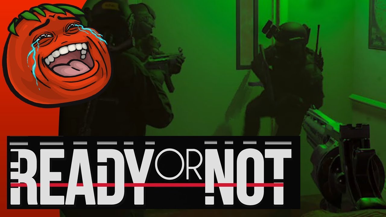 [Tomato] Ready or Not : all the guns are filled with silly bullets (they make funny noises)