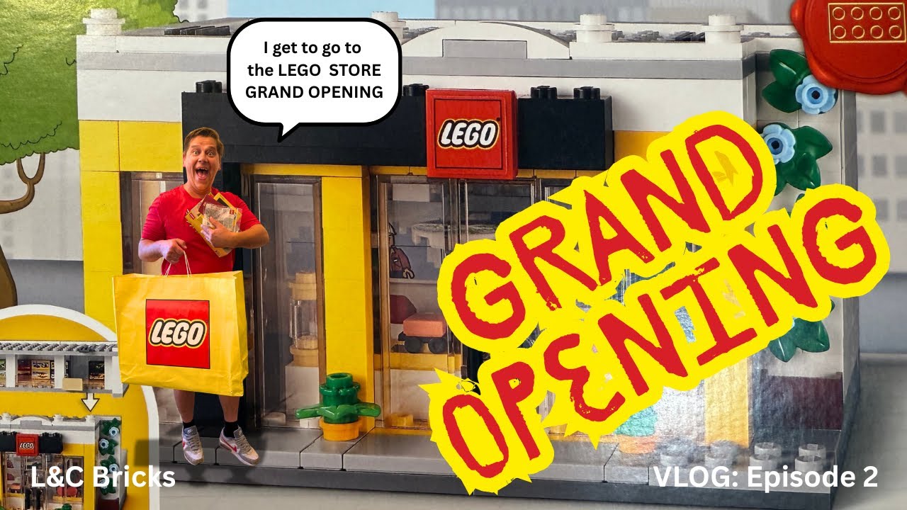 This LEGO Store Grand Opening Was INSANE!
