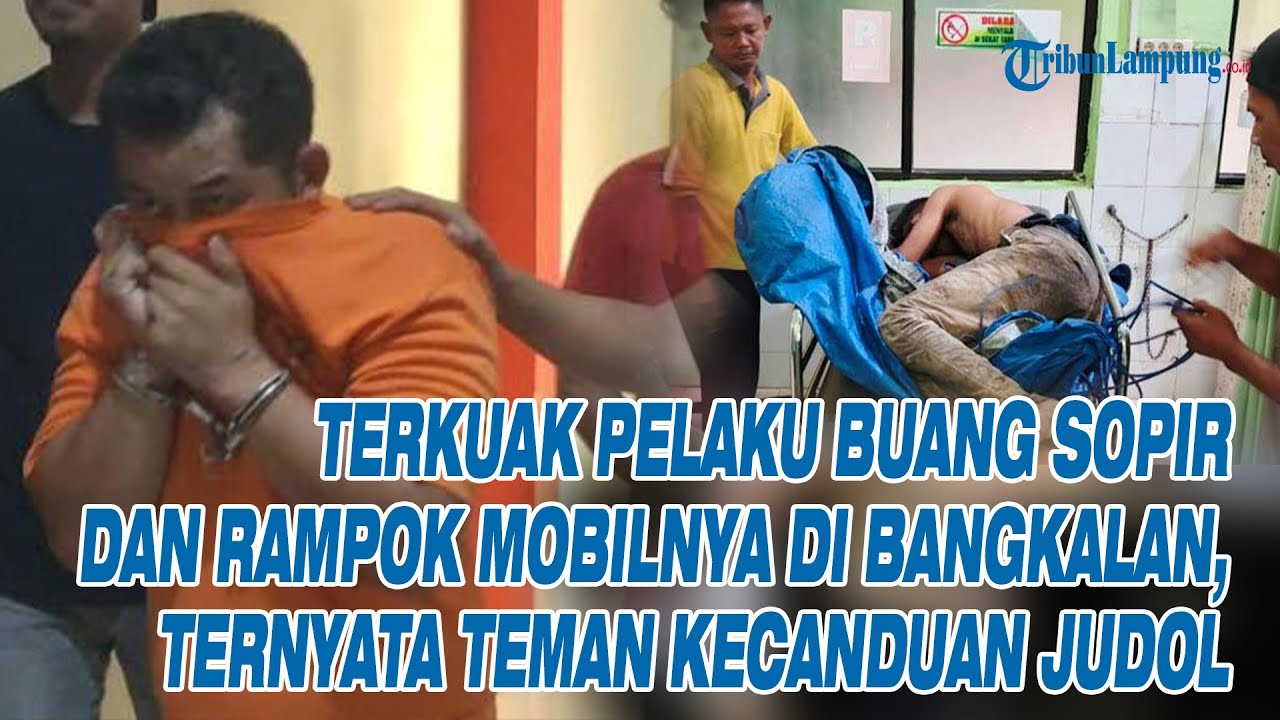 TERKUAK Pelaku Rampok Mobil dan Buang Sopirnya di Bangkalan, Ternyata Teman Kecanduan Judol