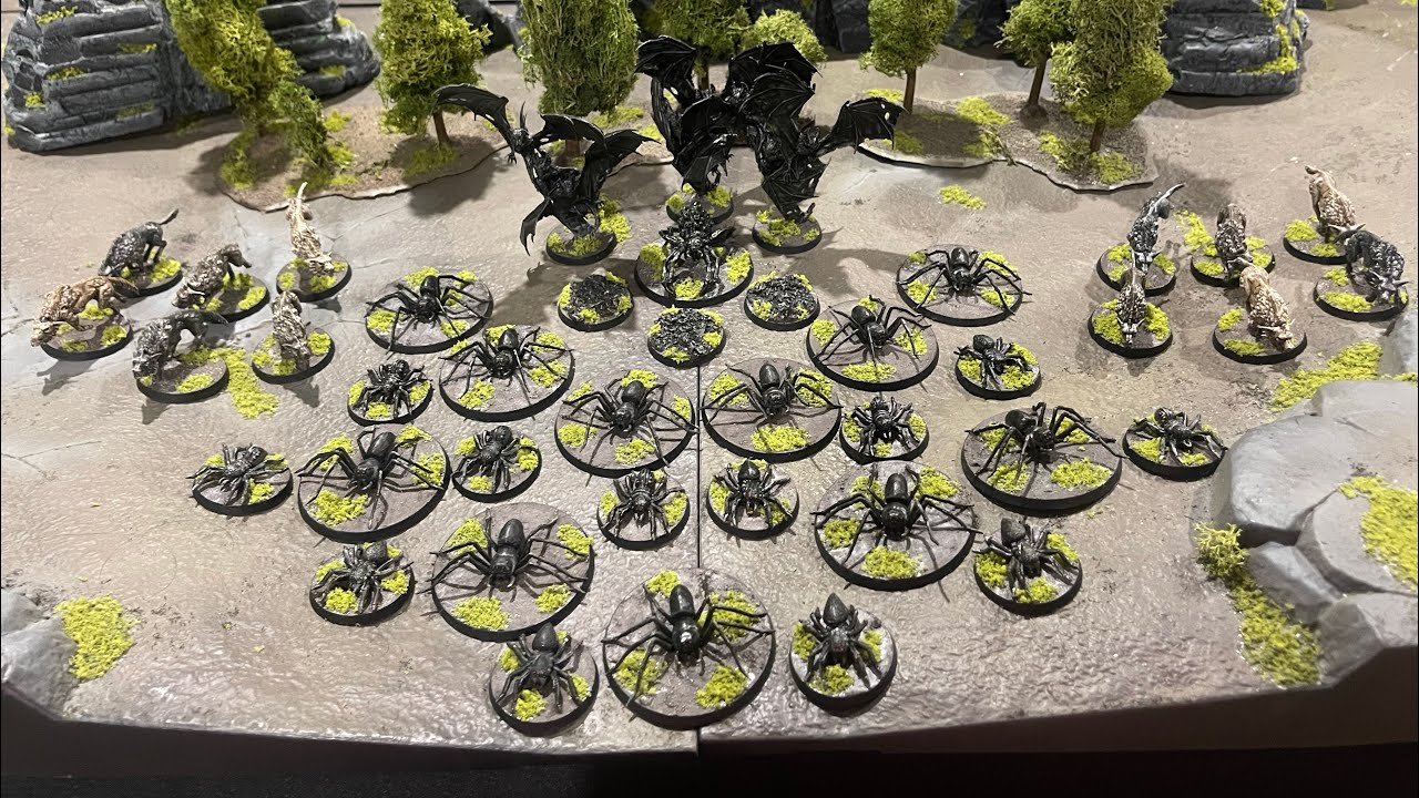 Dark Denizens of Mirkwood -800pt- Army Showcase.