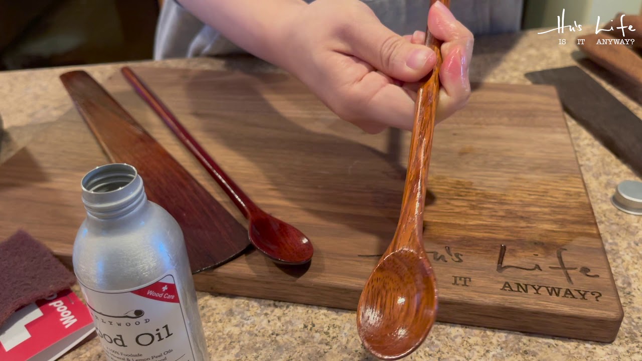 Oiling and Taking Care of Earlywood Utensils