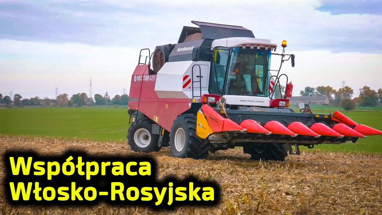 Bez niej żaden kombajn na świecie nie zbierze kukurydzy👉 przystawka  Capello Qasar od Korbanek