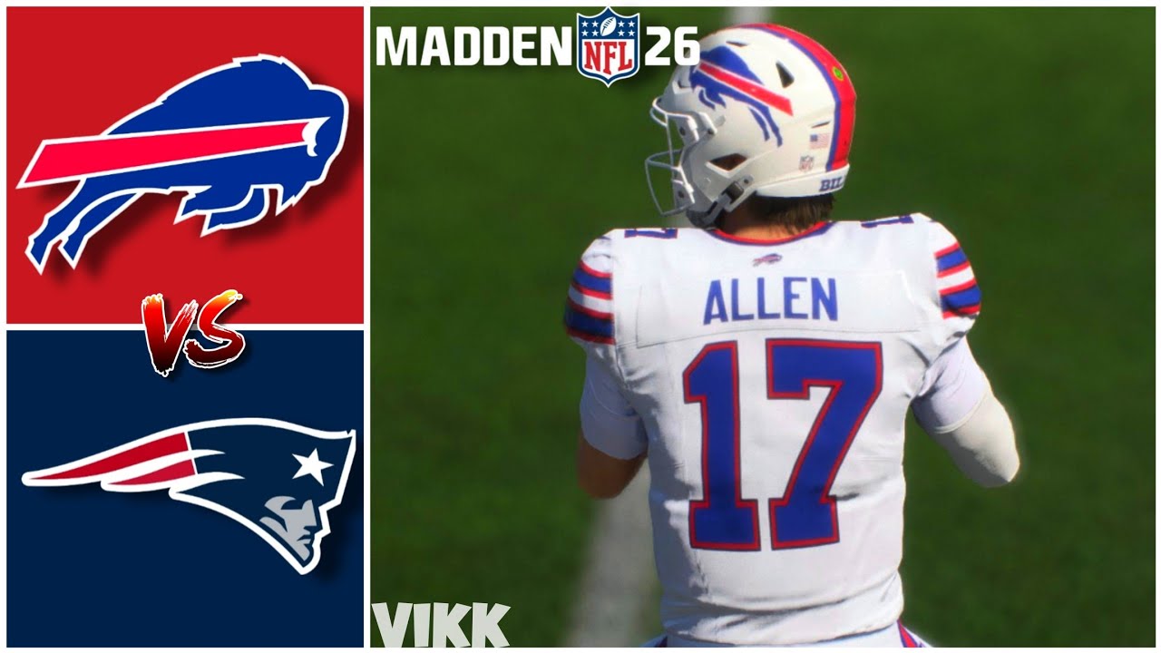 Bills vs Patriots Week 15 Simulation (Madden 26)