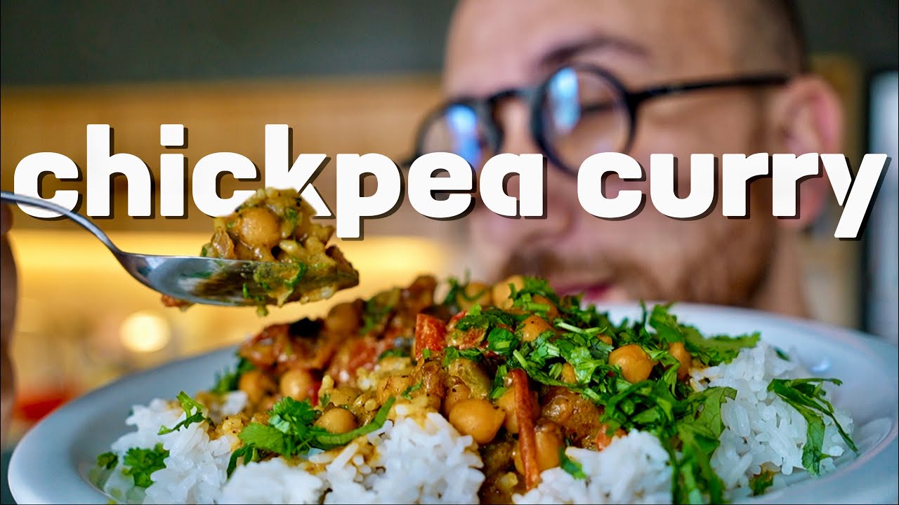 Как приготовить вкусное карри из нута за 20 минут