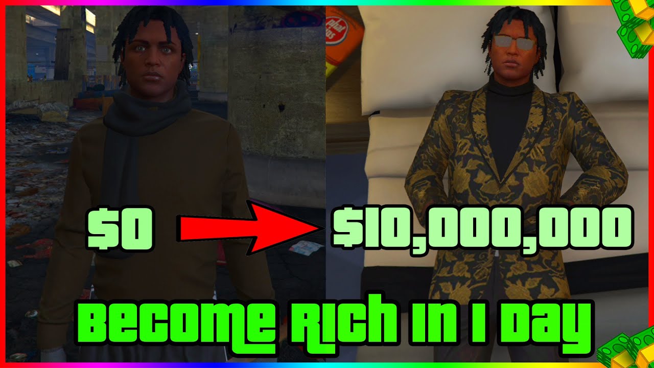 Как разбогатеть в GTA 5 Online за 1 день