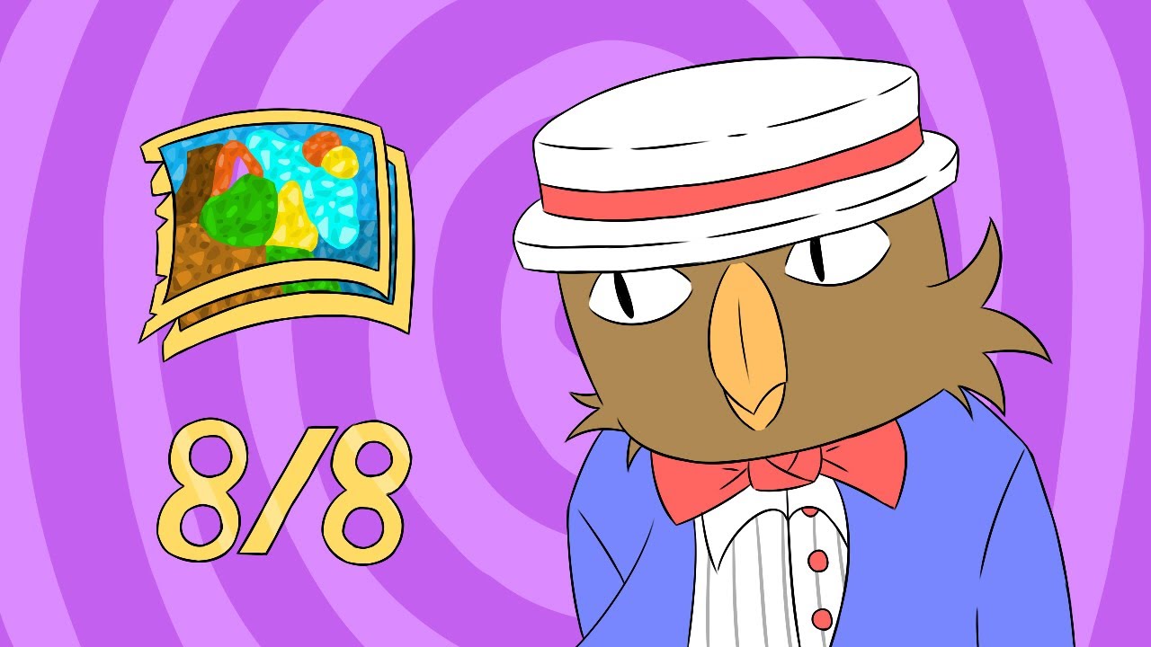 A Hat In Time - Battle of the Birds purple time rift (all pictures +storybook)