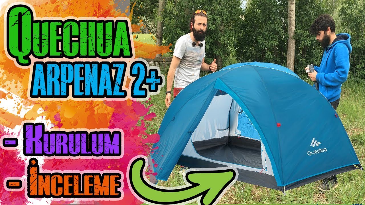 Quechua Arpenaz 2+ Kamp Çadırı  Detaylı İnceleme