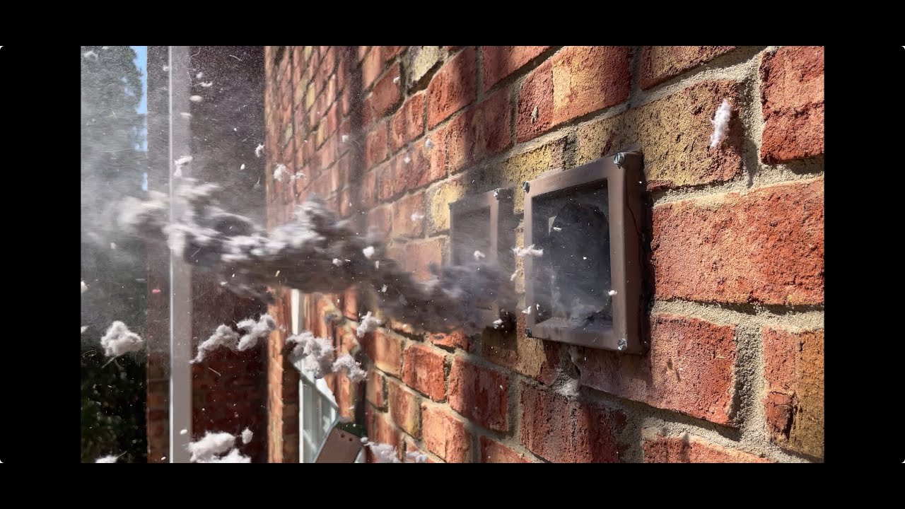 MULTIPLE ISSUES! Dryer Vent Cleaning! COMPLETE! #almetaldryervent #satisfying #viral @advsLLC #fyp