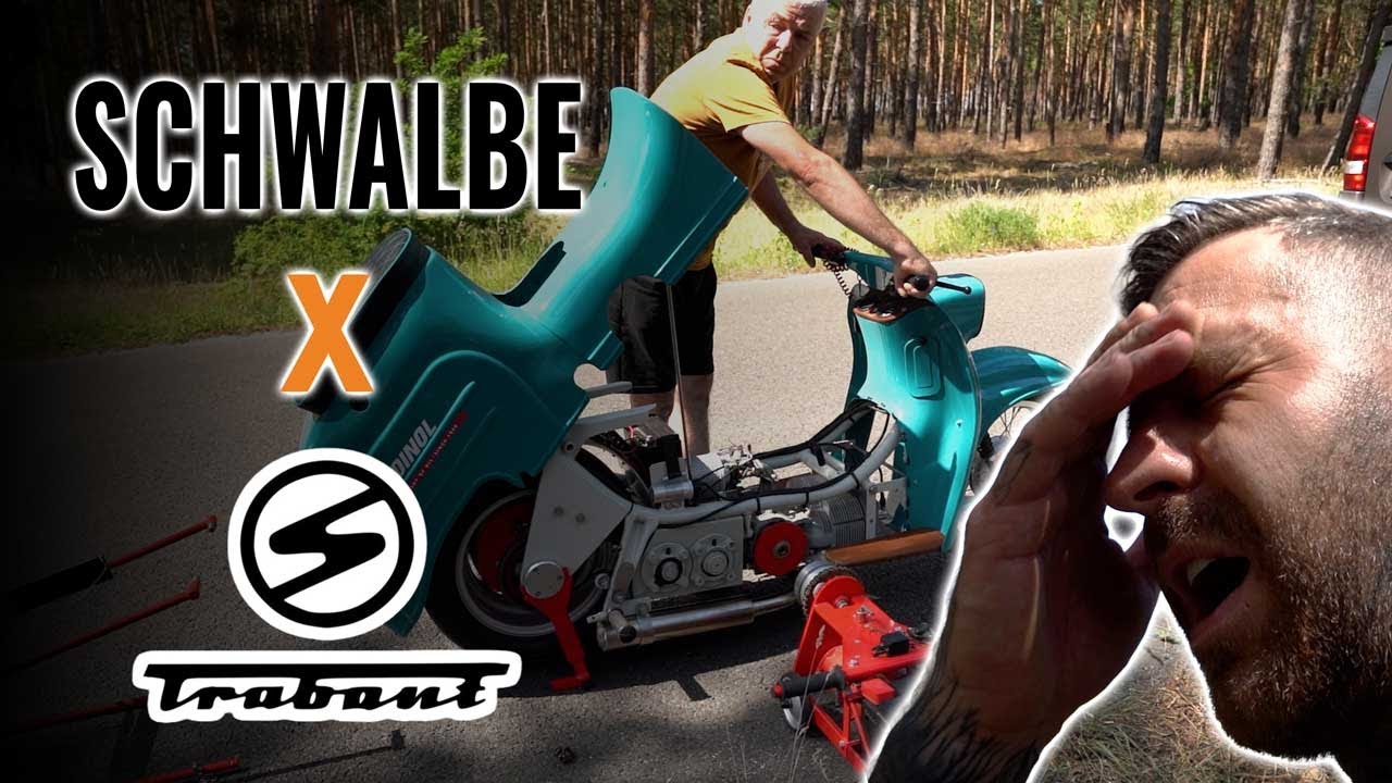 Eine Schwalbe mit TRABIMOTOR - Wer hat das krasseste Moped?