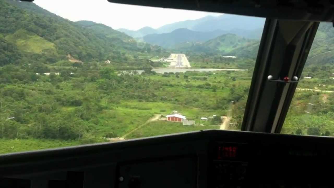 ATR 42-500 Landing RWY 05 SEBZ [HD]
