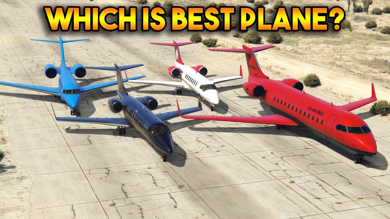 GTA 5 ONLINE : LUXOR VS NIMBUS VS SHAMAL VS MILJET (WHICH IS BEST PLANE?)