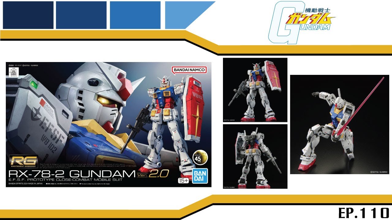 รีวิว EP.110 :: 1/144 5501 RX-78-2 GUNDAM VER 2.0 [TH]