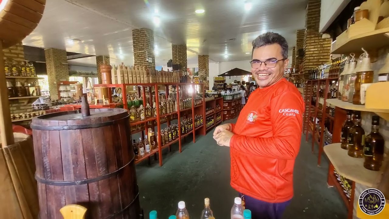 Engenho tradição o local da maior rapadura do mundo que fica no Ceará. 