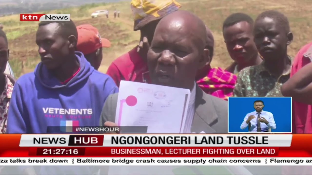 Construction of an Industrial park halted over land tussle  in Nakuru