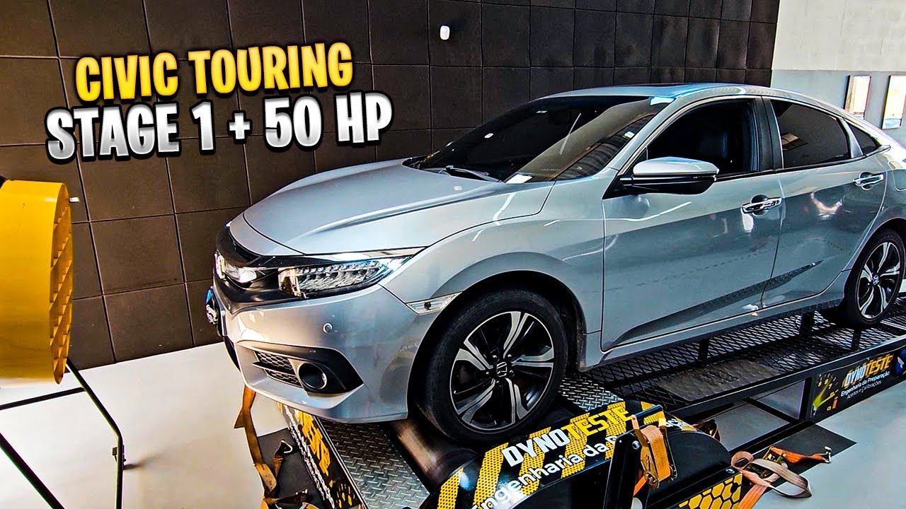 O UPGRADE PERFEITO! Honda Civic Touring 1.5 T Stage 1: +50 HP  um novo Desempenho Incrível!