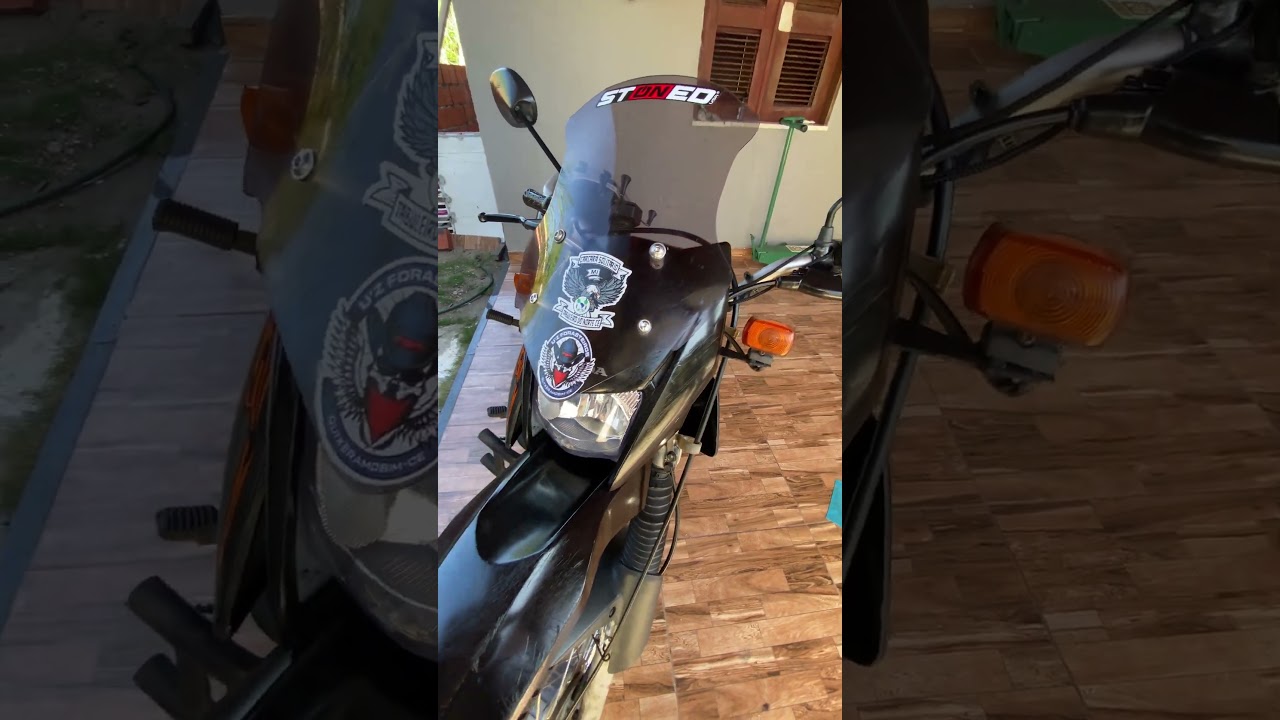 Como instalar bolha universal na Bros 150