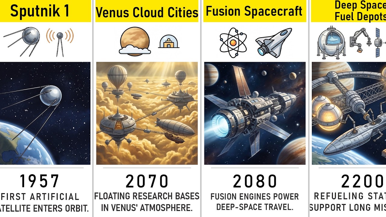 Timeline of Space Technology: Past to Future