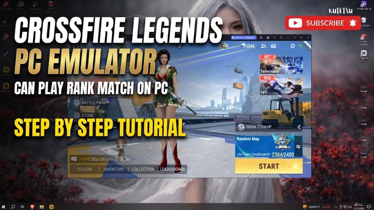 How to Play Crossfire Legends on PC | Rank Matches Working! 