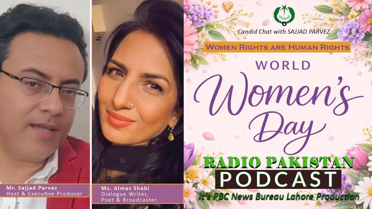 Radio Pakistan Podcast I Almas Shabi (Dialogue Writer, Poet & Broadcaster)
