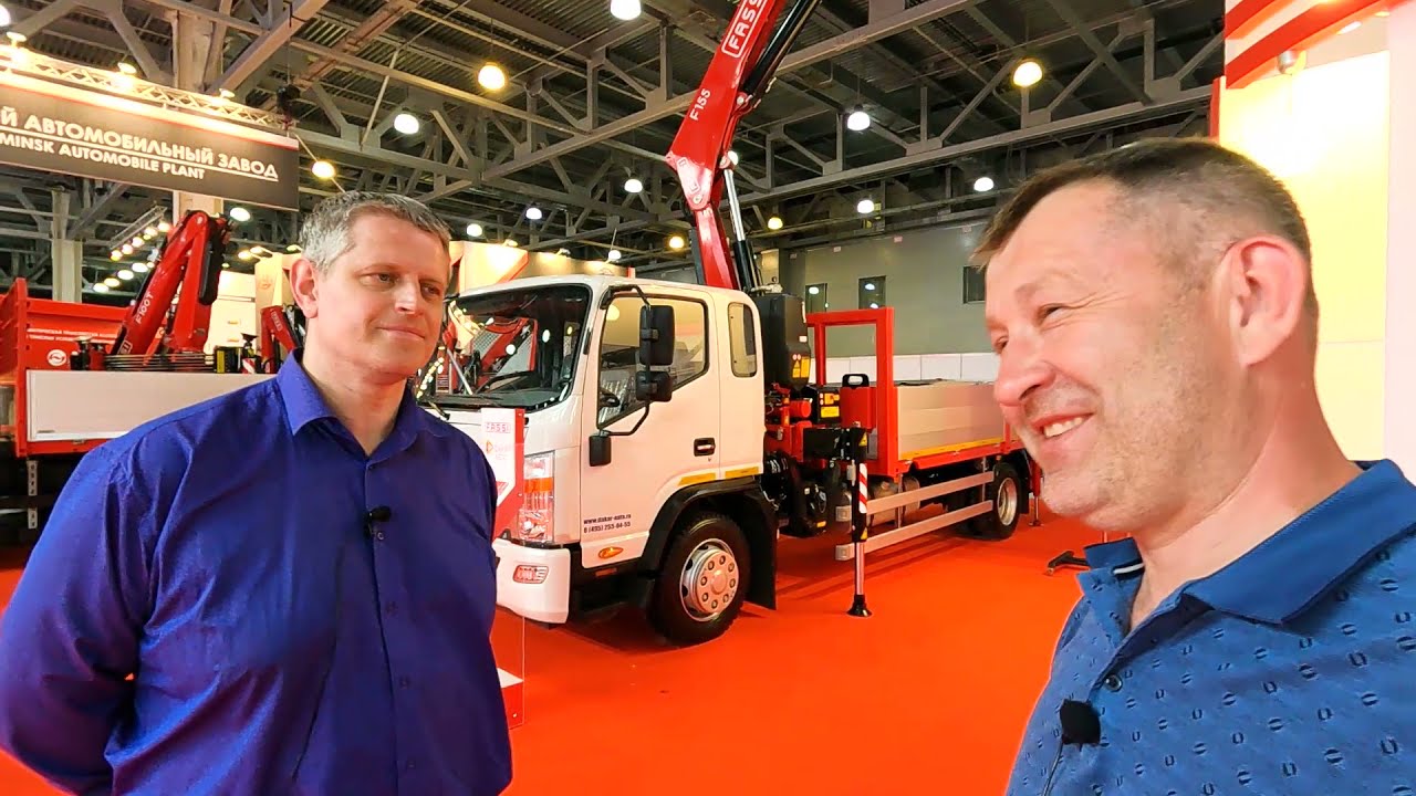 Манипулятор FASSI F155 на Китайском грузовике. Обзор КМУ и машины