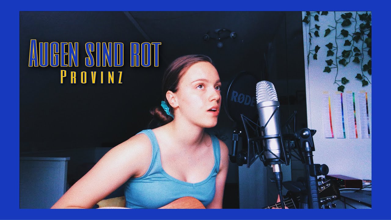 Augen sind rot - Provinz (cover)