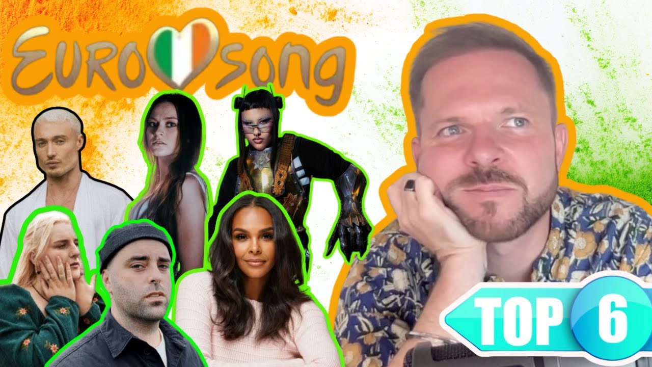 🇮🇪 Eurosong 2025 Reaction & Review: Ranking Ireland’s Top 6 Songs for Eurovision 2025! 🇮🇪