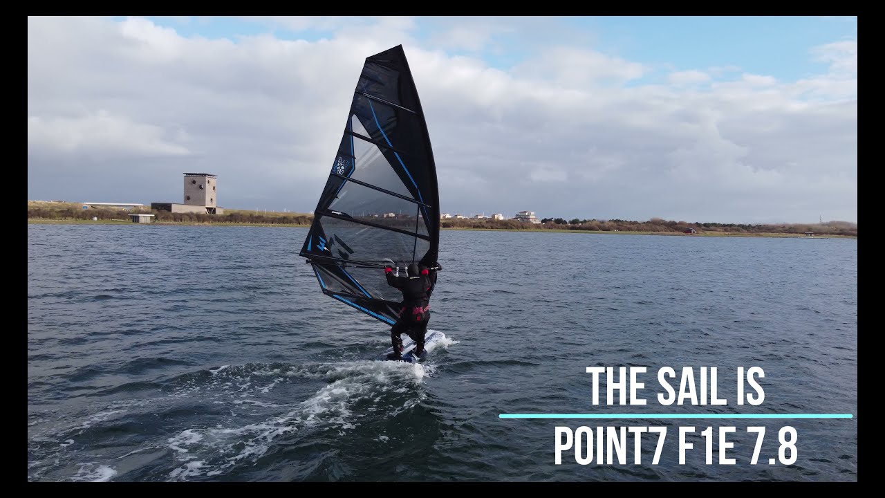 Windsurf Brouwersdam #113 Learning how to foil