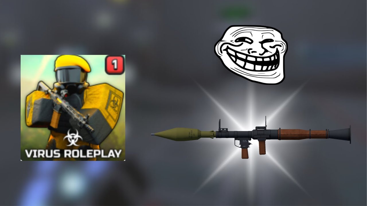 Trolling In Roblox CBRN border role play with a RPG
