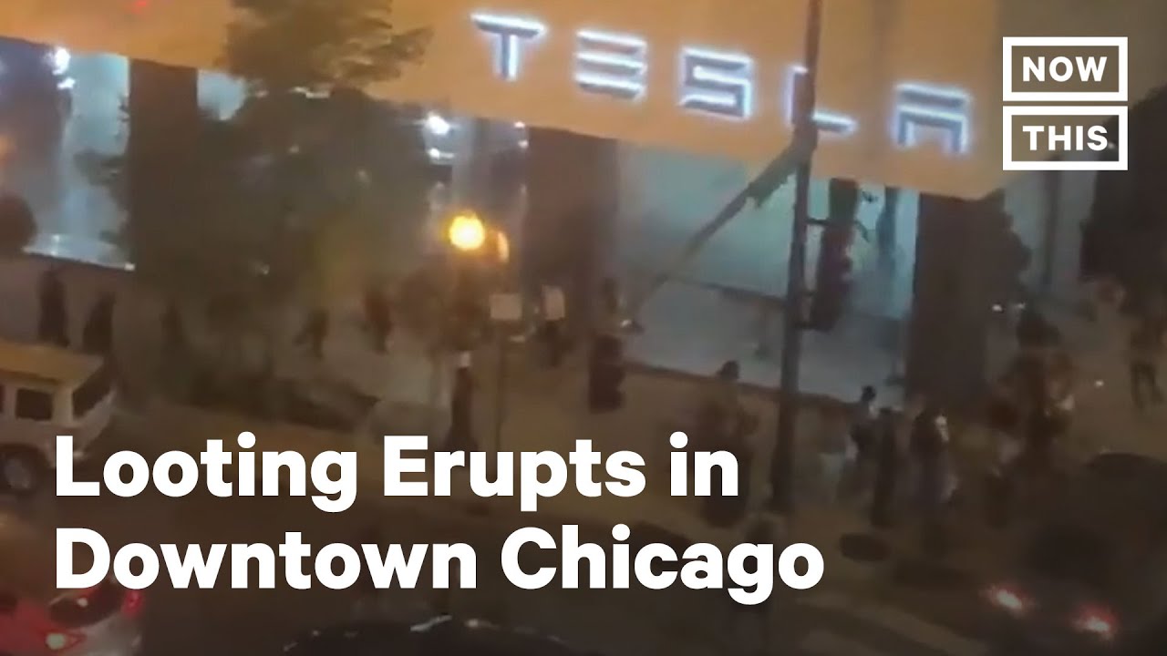 Looting Erupts in Downtown Chicago | NowThis