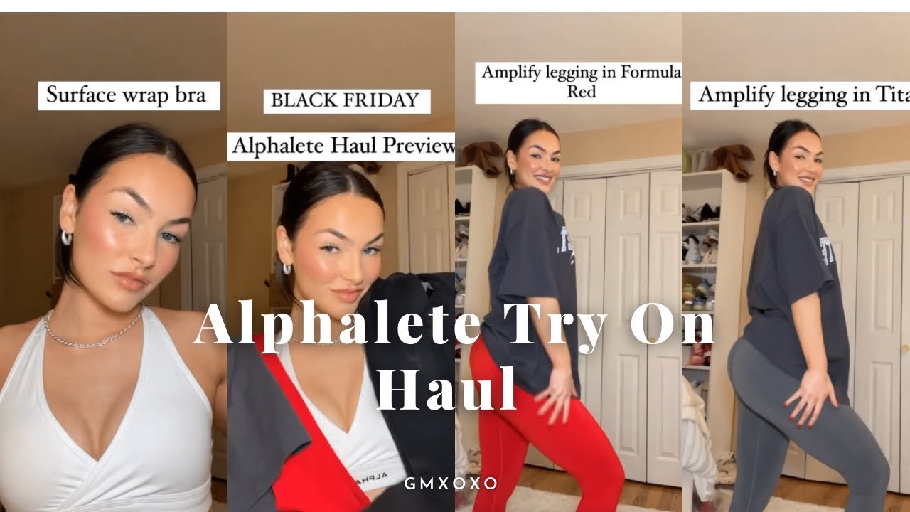 Alphalete Black Friday Try On Haul
