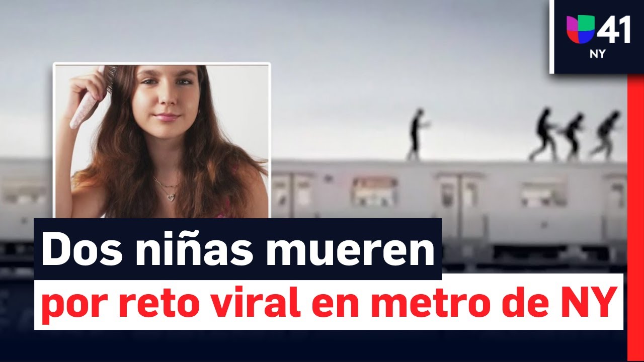 Dos ni&ntilde;as mueren por reto viral en el metro