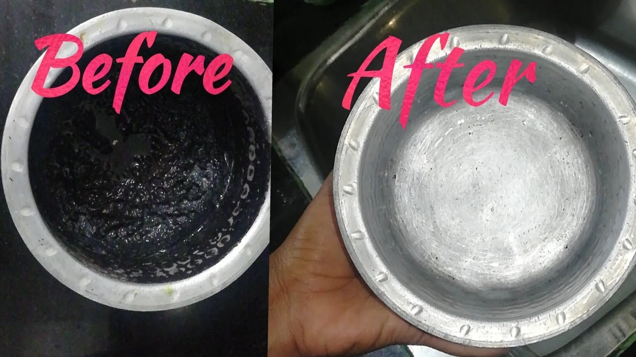 How to clean burnt pan easily (మాడిపోయిన గిన్నె ని ఇలా శుభ్రం చేయండి )
