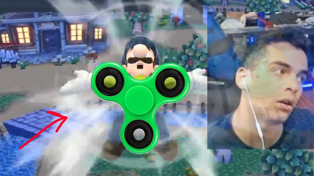 Luigi the Fidget Spinner - Smash 4 Luigi Elegant Combo Video