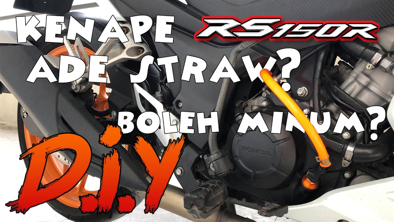DIY : RS150R Pasang Hose Breather | Bypass Cooler Hose | Crankcase Breather