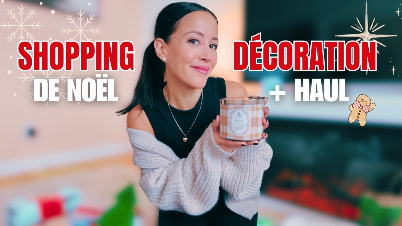 SHOPPING DECORATION De Noël au Canada 🇨🇦 🎄| + Haul complet & LA Neige est arrivée !