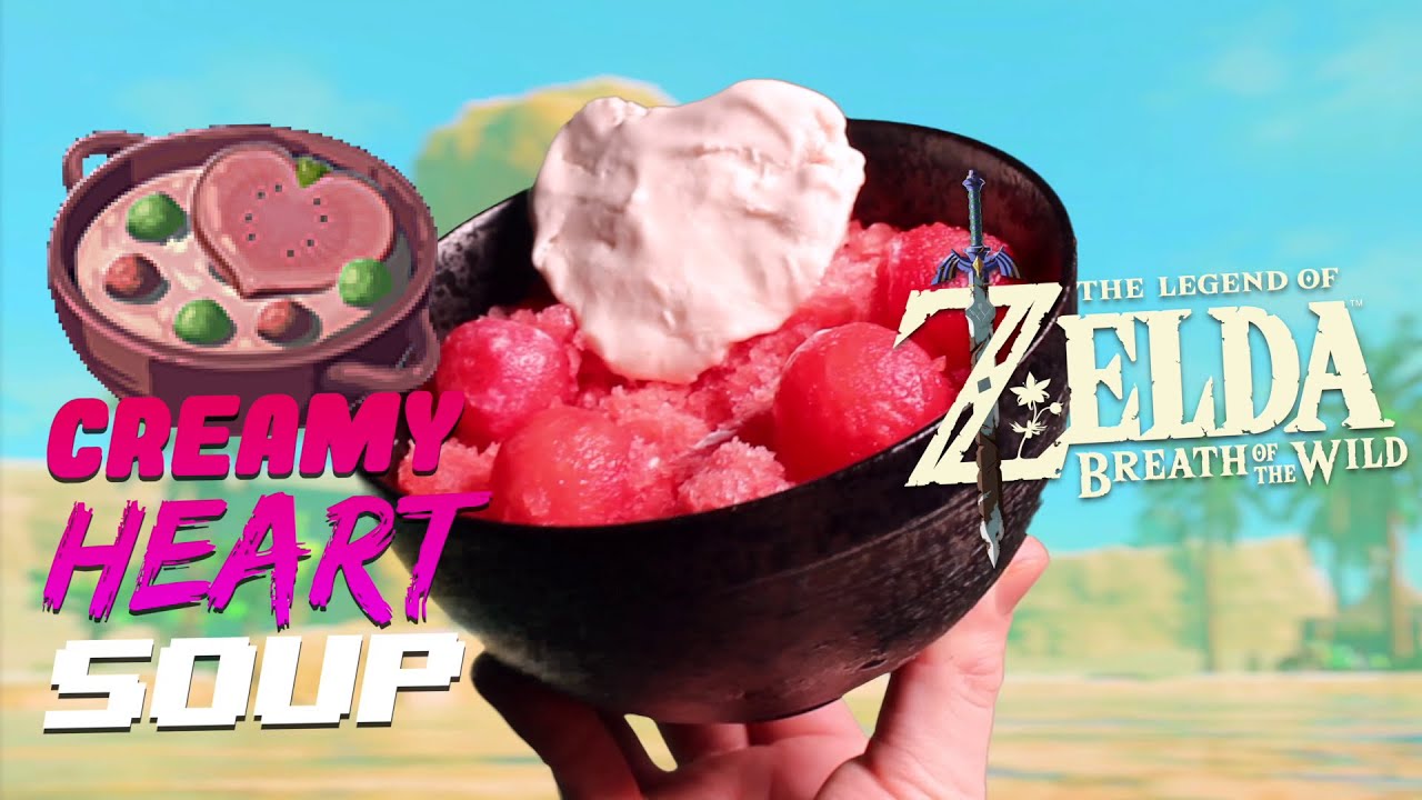 How to Make Creamy Heart Soup from Zelda Breath of the Wild - Zelda Breath of the Wild Recipe