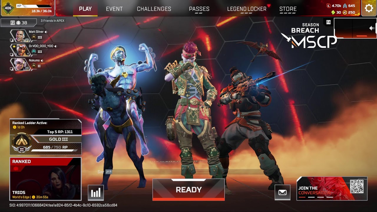 THE FINALS DAILY ➡ GPex Legends w/ nkmo_ & veeexsef