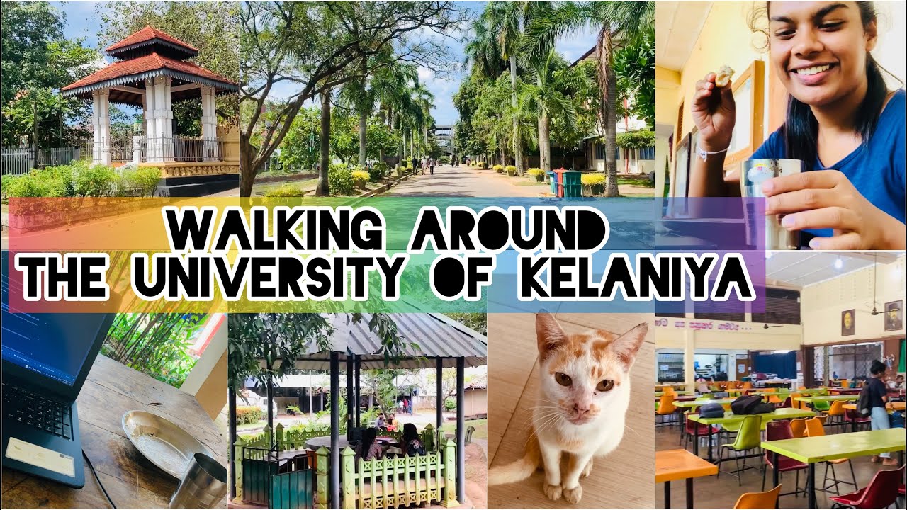 Short Tour around the University of Kelaniya | Uni Vlog | Just a simple short video