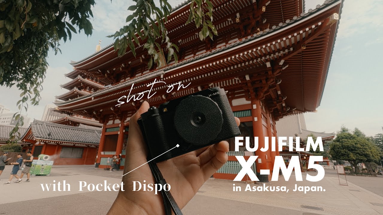 朝の浅草を街歩きしながらスナップ | FUJIFILM X-M5 | Pocket Dispo