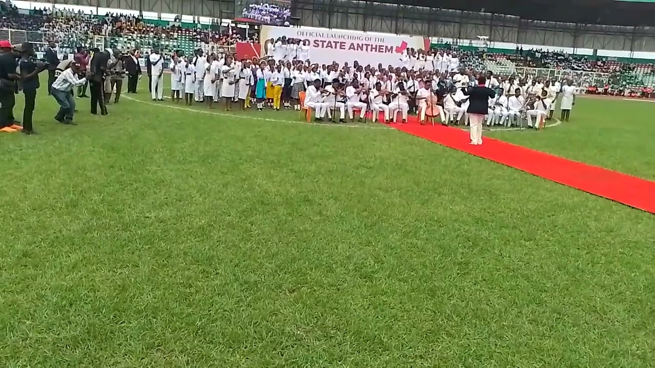 Official Launch of Edo State Anthem, Conducted by the First Lady, Dr Mrs Betsy Obaseki. #EdoAnthem