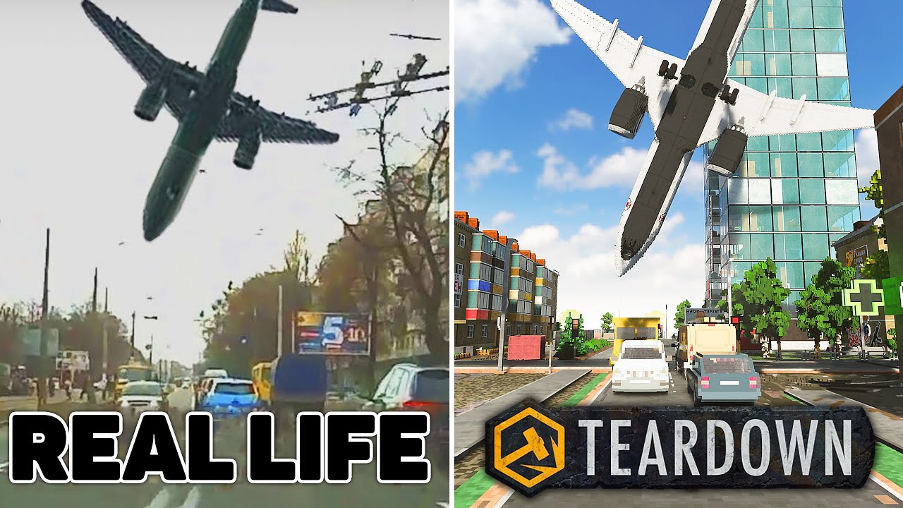 Airplane accidents Based on Real Life Incidents #2 | Teardown
