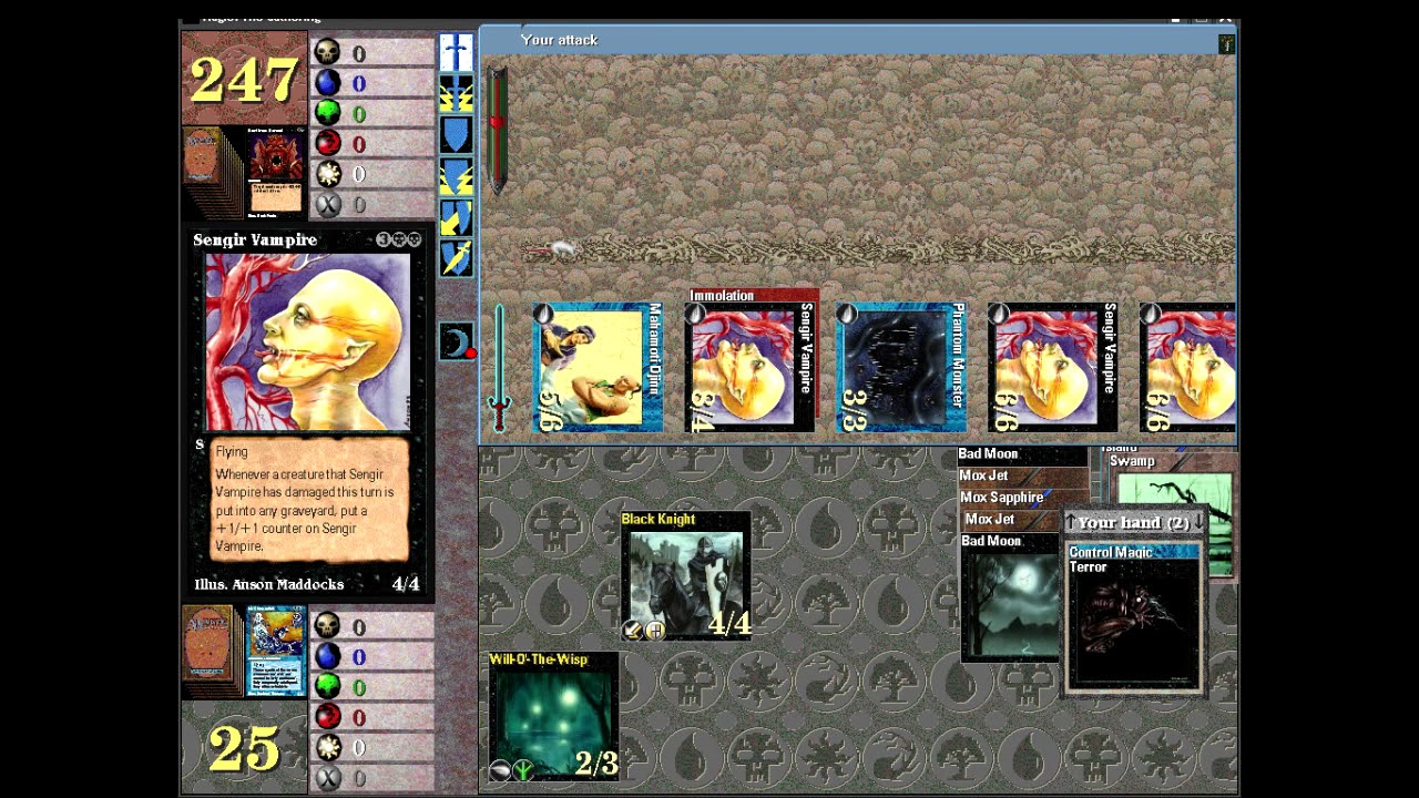 Magic The Gathering : Shandalar - Final Boss