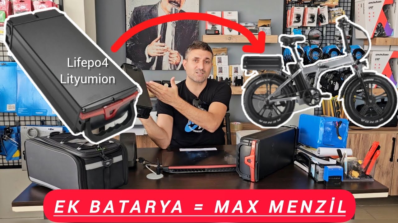Elektrikli Bisiklet Ek Batarya,Yedek batarya,Lifepo4,Lityumion,Batarya yenileme 