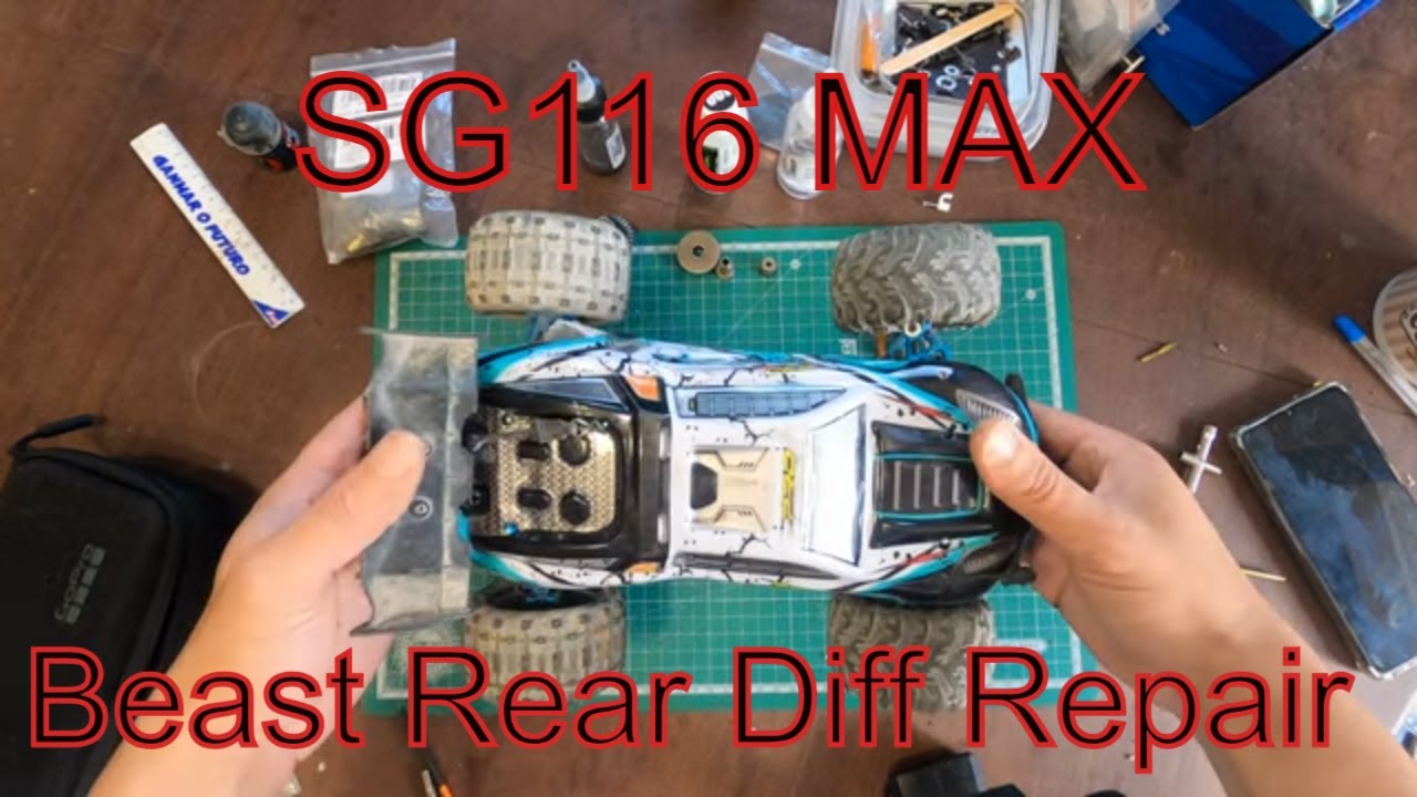 Wrenching with The Beast SG116 MAX Rear Differential Repair!scy 16101, q130