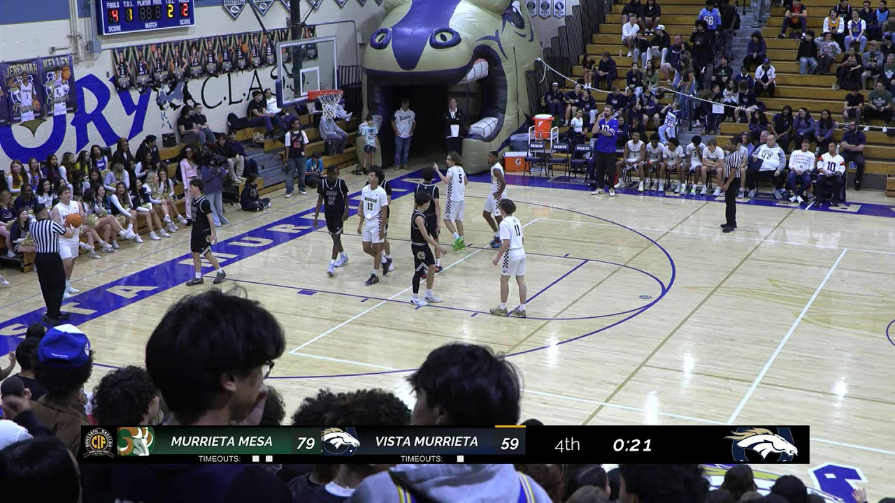 Murrieta Mesa vs. Vista Murrieta - CIF-SS Men's Basketball (2025)