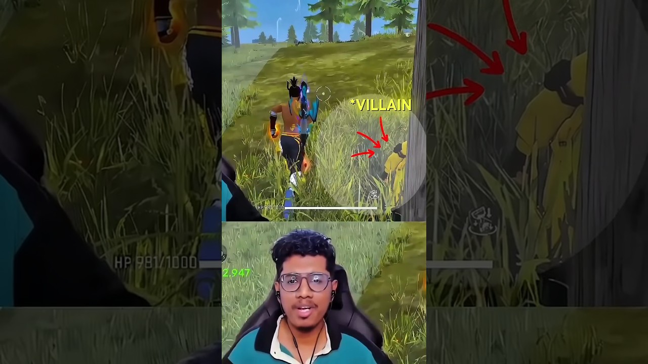 🤣🥴കയ്യിന്ന് പോയി Hide & Seek Gone wrong 🔥😂 #freefire #shorts #trending #fyp #hideandseekgame