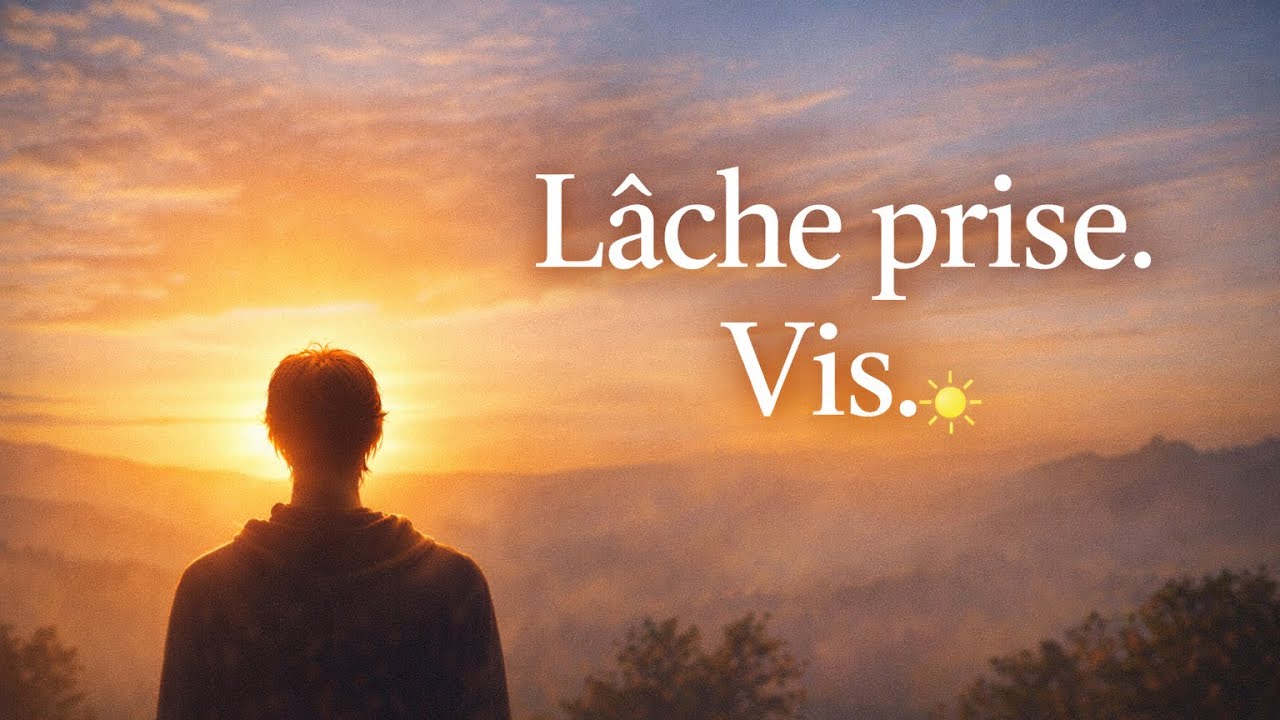 Lâche prise… tout peut encore changer aujourd’hui 🌅 | Les mots du matin