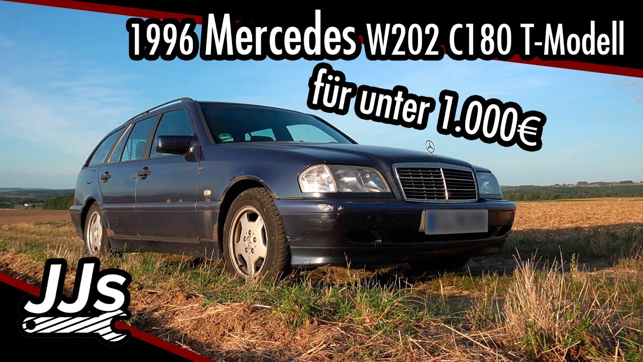 Test/Review 1996 Mercedes-Benz W202 C180 C-Klasse T-Modell - Der Einstieg mit Stern - JJsGarage