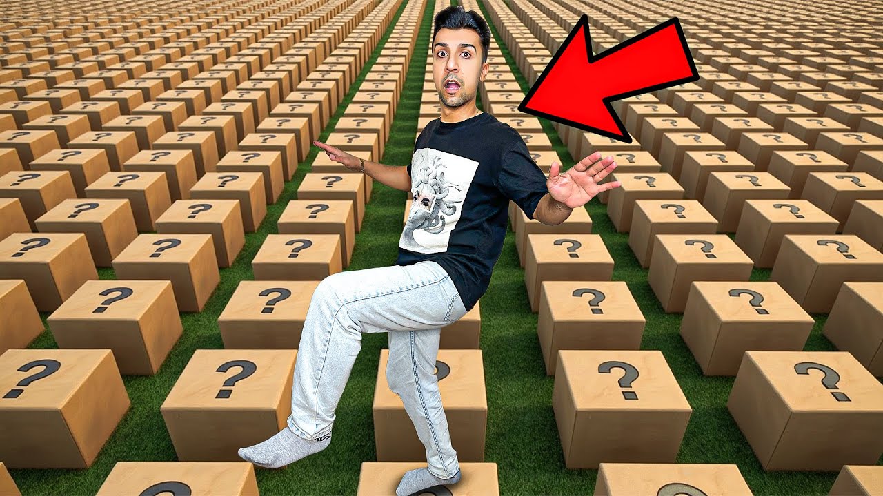 سی تا جعبه پر از چالش سخت!! فقط یک نفر برنده میشه 🎁
