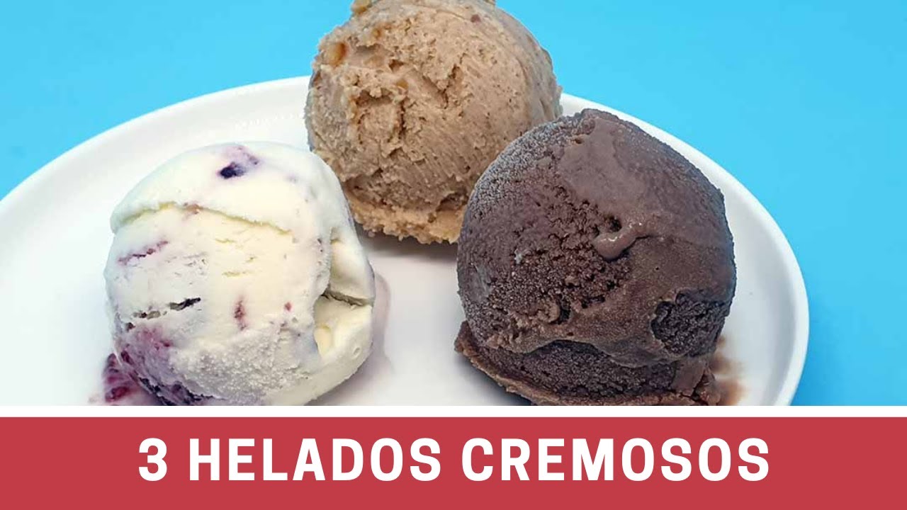 Helado cremoso de Queso, de Nutella® y de Cacahuete [Recetas Explosivas]